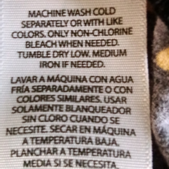 Terra & Sky Full Length Sueded Leggings Skull Flower Crown Print Size Plus 2X - Picture 8 of 9